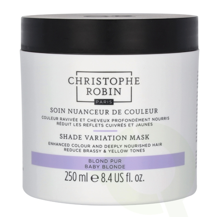 Christophe Robin Shade Variation Mask 250 ml Baby Blonde in the group BEAUTY & HEALTH / Hair & Styling / Hair care / Hair Mask at TP E-commerce Nordic AB (C92116)