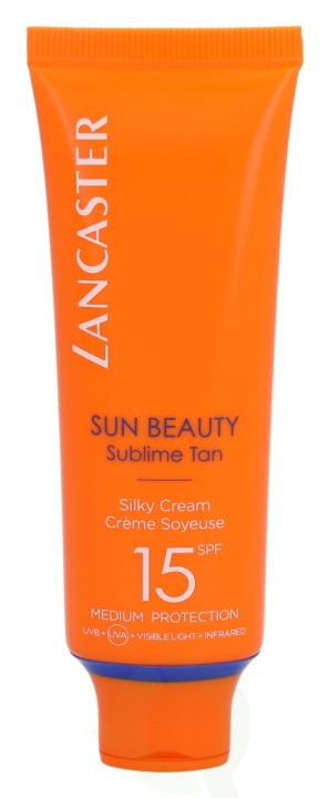 Lancaster Sun Beauty Silky Cream SPF15 50 ml Sublime Tan - Medium Protection in the group BEAUTY & HEALTH / Skin care / Tanning / Sunscreen at TP E-commerce Nordic AB (C92149)