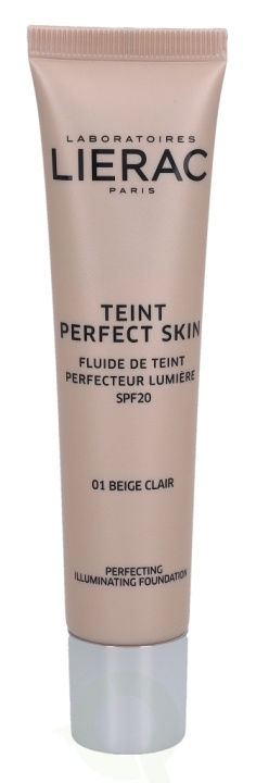 Lierac Paris Lierac Teint Perfect Skin SPF20 30 ml #01 Light Beige in the group BEAUTY & HEALTH / Makeup / Facial makeup / Foundation at TP E-commerce Nordic AB (C92154)