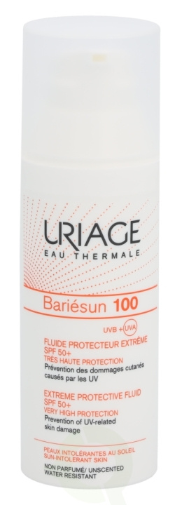 Uriage Bariesun 100 Extreme Protective Fluid SPF50+ 50 ml in the group BEAUTY & HEALTH / Skin care / Tanning / Sunscreen at TP E-commerce Nordic AB (C92181)