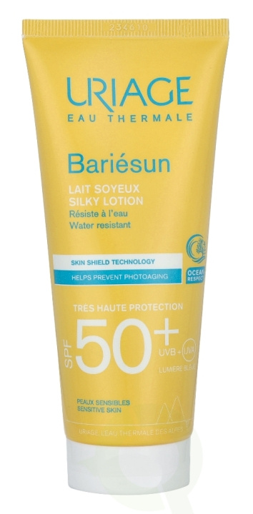 Uriage Bariesun Silky Lotion SPF50+ 100 g in the group BEAUTY & HEALTH / Skin care / Tanning / Sunscreen at TP E-commerce Nordic AB (C92185)