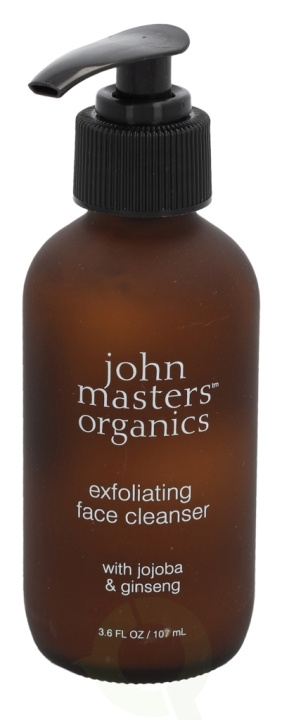 John Master Organic Jmo Jojoba & Ginseng Exfoliating Face Cleanser 107 ml in the group BEAUTY & HEALTH / Skin care / Face / Cleaning at TP E-commerce Nordic AB (C92193)