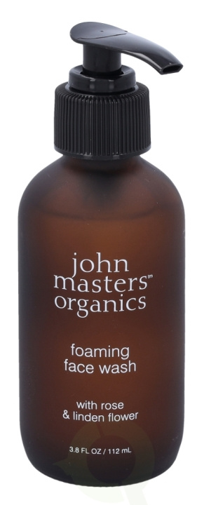 John Master Organic Jmo Rose Foaming Face Wash 112 ml in the group BEAUTY & HEALTH / Skin care / Face / Cleaning at TP E-commerce Nordic AB (C92194)