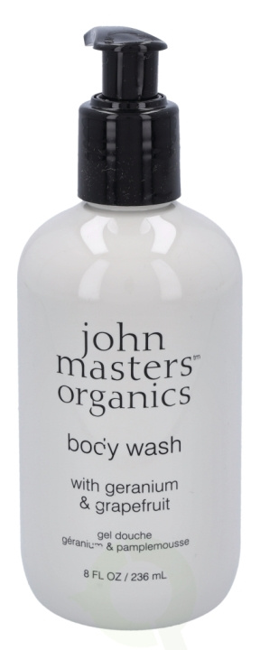 John Master Organic Jmo Geranium & Grapefruit Bodywash 236 ml in the group BEAUTY & HEALTH / Skin care / Body health / Body lotion at TP E-commerce Nordic AB (C92198)