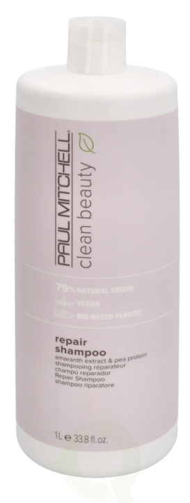 Paul Mitchell Clean Beauty Repair Shampoo 1000 ml in the group BEAUTY & HEALTH / Hair & Styling / Hair care / Schampoo at TP E-commerce Nordic AB (C92210)