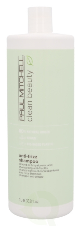 Paul Mitchell Clean Beauty Anti-Frizz Shampoo 1000 ml Almond Oil & Hyaluconic Acid in the group BEAUTY & HEALTH / Hair & Styling / Hair care / Schampoo at TP E-commerce Nordic AB (C92214)