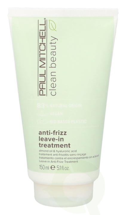 Paul Mitchell Clean Beauty Anti-Frizz Leave-In Treatment 150 ml in the group BEAUTY & HEALTH / Hair & Styling / Hair care / Hair Mask at TP E-commerce Nordic AB (C92216)