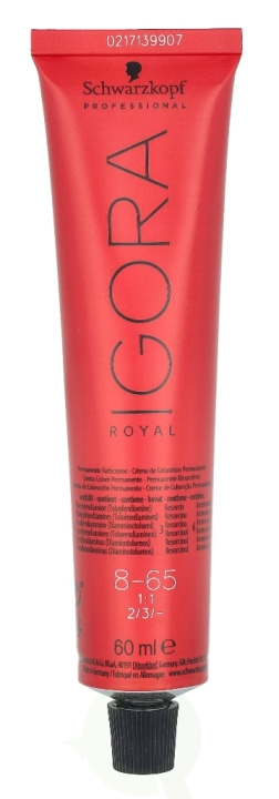 Schwarzkopf Igora Royal Permanent Color Creme 60 ml 8-65 in the group BEAUTY & HEALTH / Hair & Styling / Hair care / Hair Dye / Hair Dye & Color bombs at TP E-commerce Nordic AB (C92218)