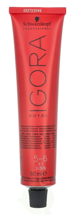 Schwarzkopf Igora Royal Permanent Color Creme 60 ml 45418 in the group BEAUTY & HEALTH / Hair & Styling / Hair care / Hair Dye / Hair Dye & Color bombs at TP E-commerce Nordic AB (C92232)