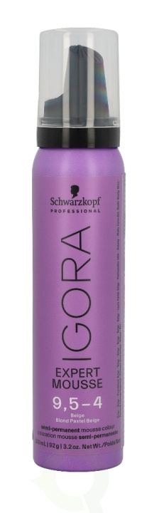 Schwarzkopf Igora Expert Mousse 9.5 100 ml 4 in the group BEAUTY & HEALTH / Hair & Styling / Hair care / Hair Dye / Hair Dye & Color bombs at TP E-commerce Nordic AB (C92233)