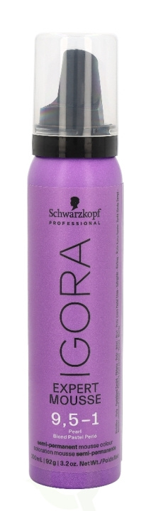 Schwarzkopf Igora Expert Mousse 9.5 100 ml 1 Pearl in the group BEAUTY & HEALTH / Hair & Styling / Hair care / Hair Dye / Hair Dye & Color bombs at TP E-commerce Nordic AB (C92234)