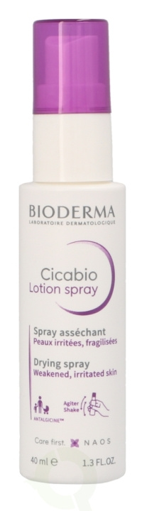 Bioderma Cicabio Lotion Spray 40 ml Weakened, Irritated Skin in the group BEAUTY & HEALTH / Skin care / Face / Face creams at TP E-commerce Nordic AB (C92285)