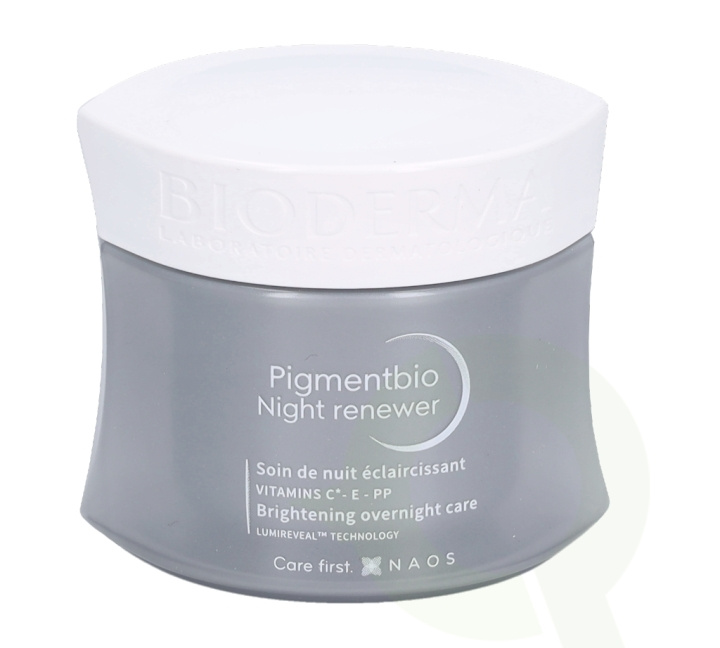 Bioderma Pigmentbio Night Renewer Brightening Overnight Care 50 ml in the group BEAUTY & HEALTH / Skin care / Face / Face creams at TP E-commerce Nordic AB (C92289)