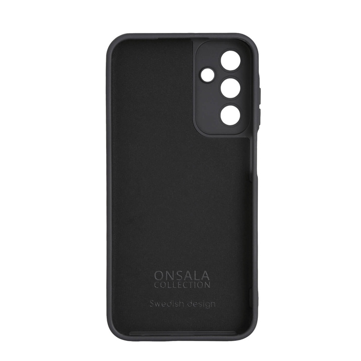 Onsala Phone Case with Silicone Feel Black - Samsung A16 4G/A16 5G in the group SMARTPHONE & TABLETS / Phone cases / Samsung at TP E-commerce Nordic AB (C92306)