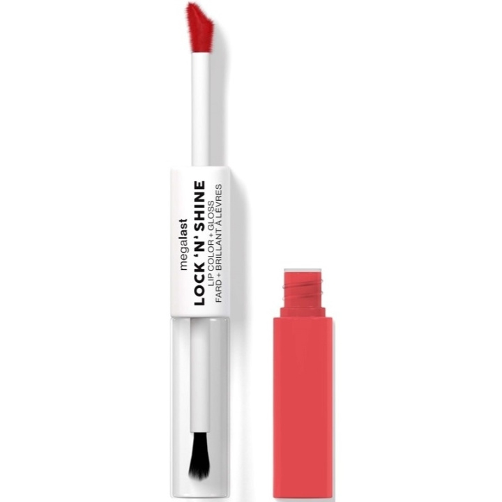 Wet n Wild Megalast Lock n Shine Lip Color - Shining Hibiscus in the group BEAUTY & HEALTH / Makeup / Lips / Lipstick at TP E-commerce Nordic AB (C92348)