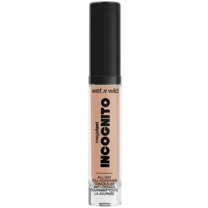 Wet n Wild MegaLast Incognito AllDay Full Coverage Concealer 5.5ml - Light Honey in the group BEAUTY & HEALTH / Makeup / Facial makeup / Concealer at TP E-commerce Nordic AB (C92379)