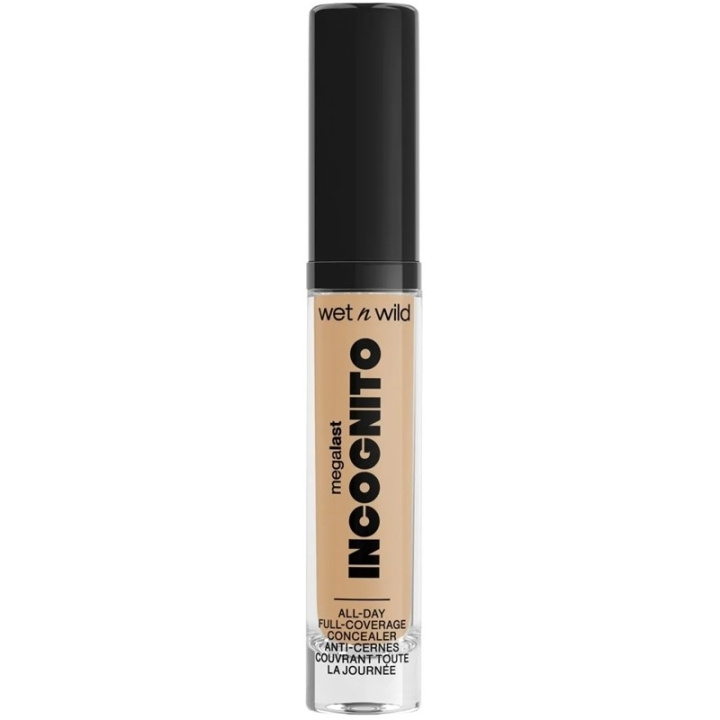 Wet n Wild MegaLast Incognito AllDay Full Coverage Concealer 5.5ml - Medium Honey in the group BEAUTY & HEALTH / Makeup / Facial makeup / Concealer at TP E-commerce Nordic AB (C92383)