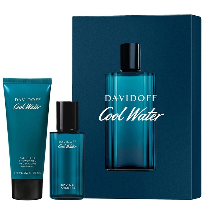 Davidoff Giftset Davidoff Cool Water for Men Edt 40ml + Shower Gel 75ml in the group BEAUTY & HEALTH / Gift sets / Gift sets for him at TP E-commerce Nordic AB (C92393)