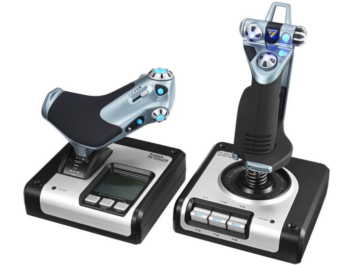 Logitech G Saitek X52 Flight Control System in the group COMPUTERS & PERIPHERALS / GAMING / Gaming accessories at TP E-commerce Nordic AB (C92400)