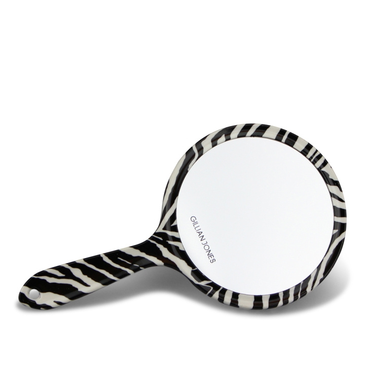 Gillian Jones 2 side Hand Mirror - Zebra in the group BEAUTY & HEALTH / Makeup / Make up mirror at TP E-commerce Nordic AB (C92402)