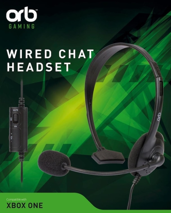 ORB Wired Chat Headset for Xbox in the group HOME ELECTRONICS / Game consoles & Accessories / Xbox at TP E-commerce Nordic AB (C92409)