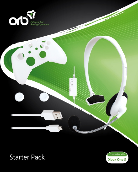 ORB Xbox One S – Starter Pack (ORB) in the group HOME ELECTRONICS / Game consoles & Accessories / Xbox One at TP E-commerce Nordic AB (C92410)