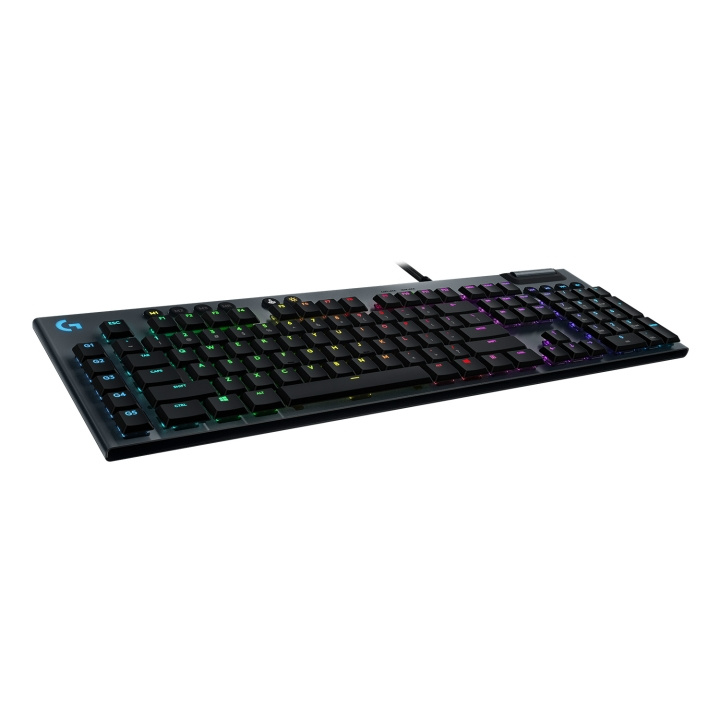 Logitech G815 LIGHTSYNC RGB Mechanical Gaming Keyboard – GL Tactile - CARBON - PAN - NORDIC in the group COMPUTERS & PERIPHERALS / GAMING / Keyboards at TP E-commerce Nordic AB (C92420)