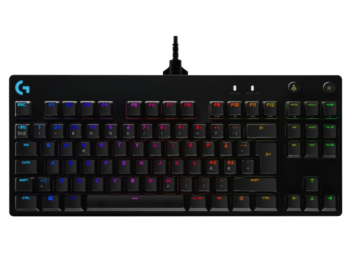 Logitech G PRO Mechanical Gaming Keyboard - BLACK - USB - NORDIC in the group COMPUTERS & PERIPHERALS / GAMING / Keyboards at TP E-commerce Nordic AB (C92423)