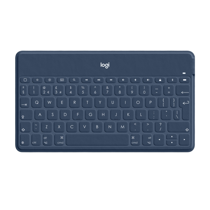 Logitech Keys-To-Go - Blue (Nordic) in the group COMPUTERS & PERIPHERALS / Mice & Keyboards / Keyboards / Wireless at TP E-commerce Nordic AB (C92448)