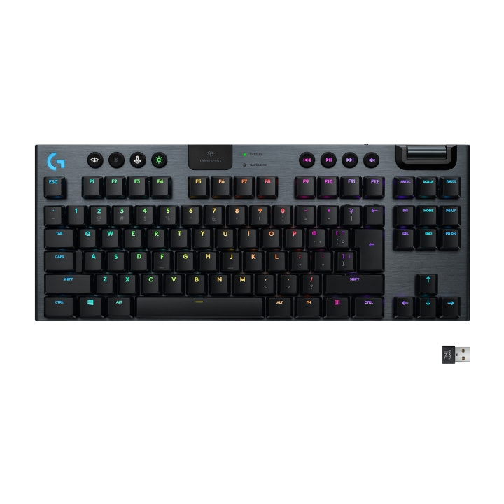 Logitech G915 TKL Tenkeyless linear Nordic in the group COMPUTERS & PERIPHERALS / GAMING / Keyboards at TP E-commerce Nordic AB (C92462)