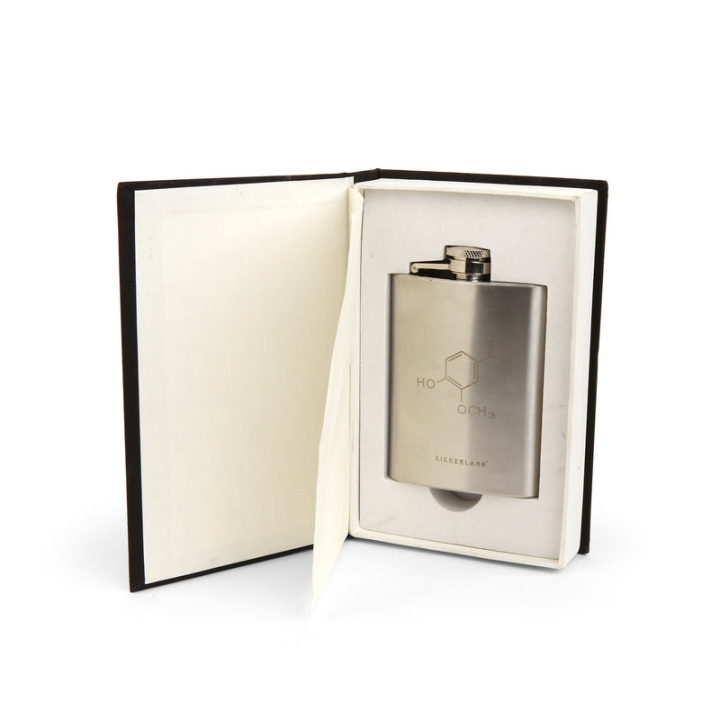 Kikkerland Chemistry Book Flask (BA24) in the group HOME, HOUSEHOLD & GARDEN / Kitchen utensils / Wine & Drink accessories at TP E-commerce Nordic AB (C92470)