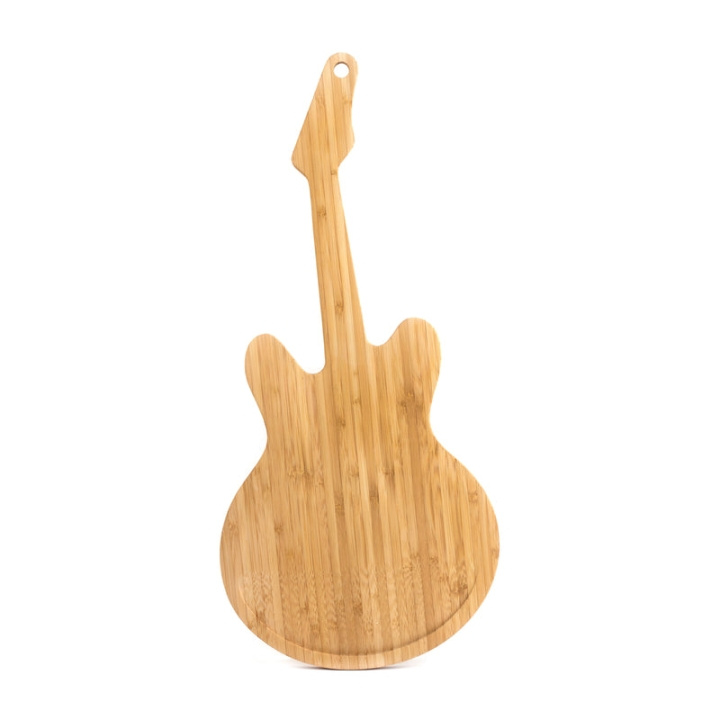 Kikkerland Bamboo Cutting Board Guitar (PM16) in the group HOME, HOUSEHOLD & GARDEN / Kitchen utensils / Other kitchen tools at TP E-commerce Nordic AB (C92482)