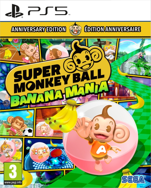 Sega Super Monkey Ball Banana Mania in the group HOME ELECTRONICS / Game consoles & Accessories / Sony PlayStation 5 at TP E-commerce Nordic AB (C92489)