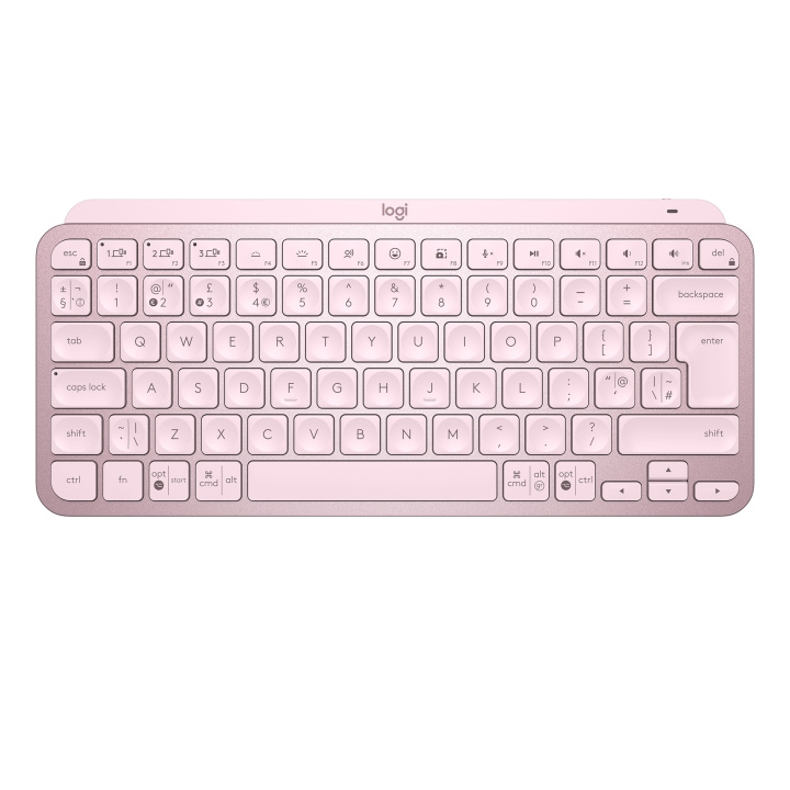 Logitech MX Keys Mini Minimalist Wireless Illuminated Keyboard - Nordic Layout in the group COMPUTERS & PERIPHERALS / Mice & Keyboards / Keyboards / Wireless at TP E-commerce Nordic AB (C92502)