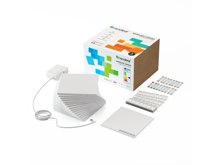 Nanoleaf Canvas Starter Kit - 17PK in the group HOME, HOUSEHOLD & GARDEN / Smart home / Smart home systems at TP E-commerce Nordic AB (C92550)