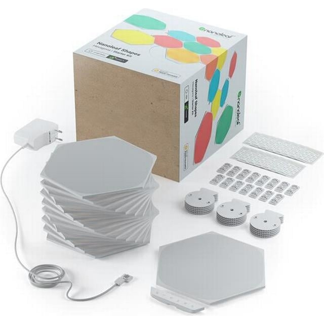 Nanoleaf Shapes - Hexagons Starter Kit - 15 Panels in the group HOME, HOUSEHOLD & GARDEN / Smart home / Smart home systems at TP E-commerce Nordic AB (C92553)