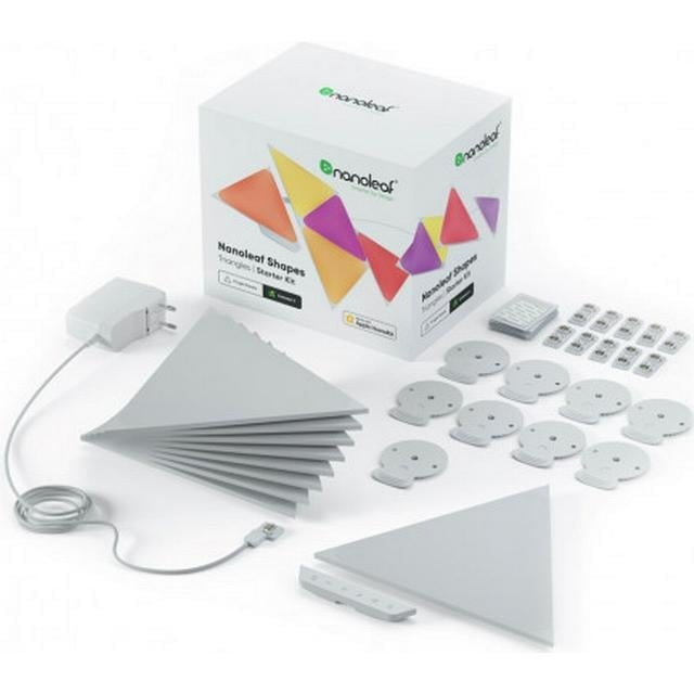 Nanoleaf Shapes - Triangles Starter Kit - 9 Panels in the group HOME, HOUSEHOLD & GARDEN / Smart home / Smart home systems at TP E-commerce Nordic AB (C92555)