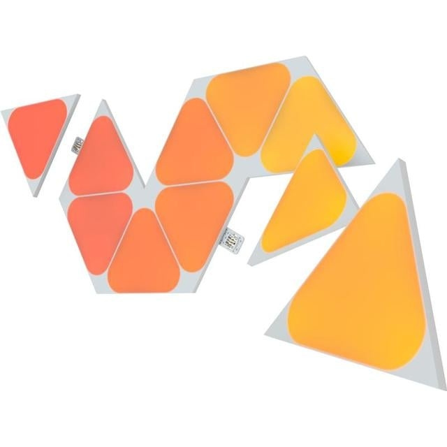 Nanoleaf Shapes - Triangles Mini Expansion Pack - 10 Panels in the group HOME, HOUSEHOLD & GARDEN / Smart home / Smart home systems at TP E-commerce Nordic AB (C92558)