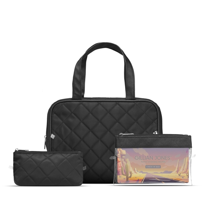 Gillian Jones 3-piece Cosmetic Bag Set in 100% Recycled Plastic in the group HOME, HOUSEHOLD & GARDEN / Bathroom / Toilet bags at TP E-commerce Nordic AB (C92566)