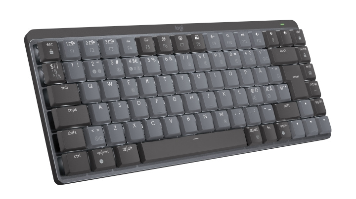 Logitech MX Compact Mechanical Wireless Illuminated Keyboard - Nordic - Tactile Switch in the group COMPUTERS & PERIPHERALS / Mice & Keyboards / Keyboards / Wireless at TP E-commerce Nordic AB (C92572)