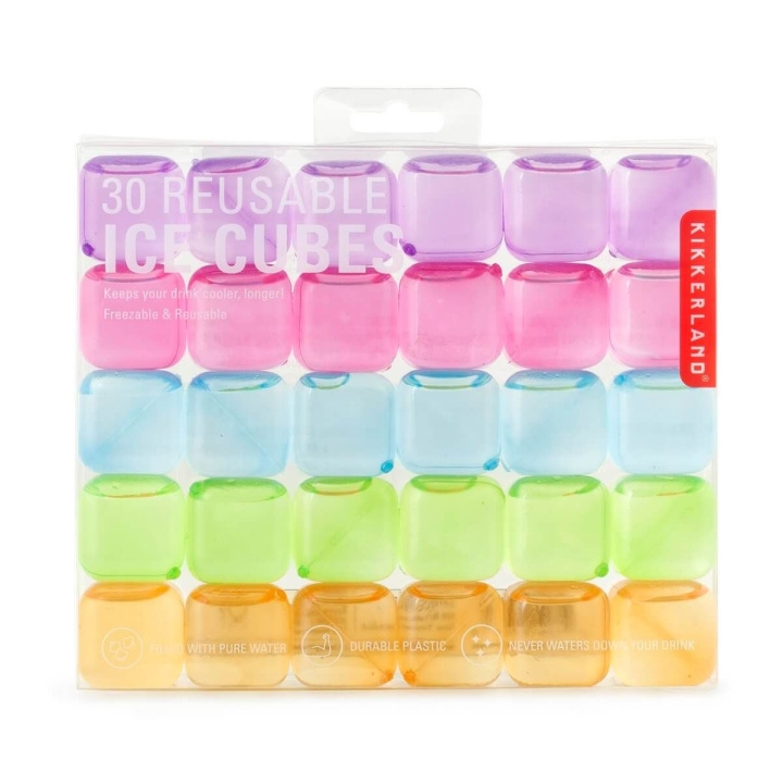 Kikkerland Reusable Ice Cubes- Set Of 30 in the group Sport, leisure & Hobby / Fun stuff / Smart home at TP E-commerce Nordic AB (C92612)