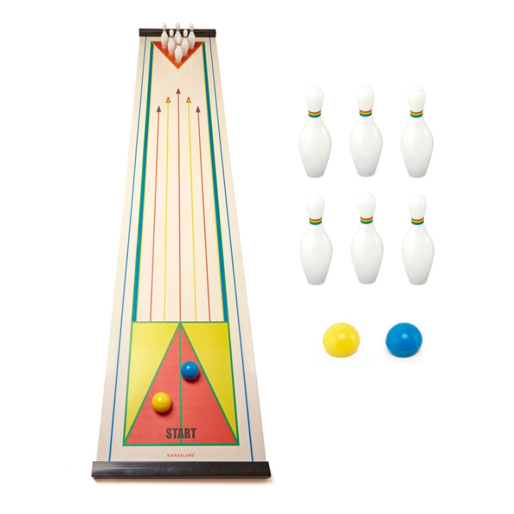 Kikkerland Tabletop Bowling in the group TOYS, KIDS & BABY PRODUCTS / Games / Board games at TP E-commerce Nordic AB (C92614)