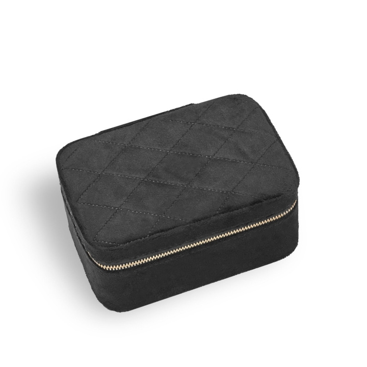 Gillian Jones Jewelry box Large - Black velour in the group HOME, HOUSEHOLD & GARDEN / Interior / Strorage at TP E-commerce Nordic AB (C92626)