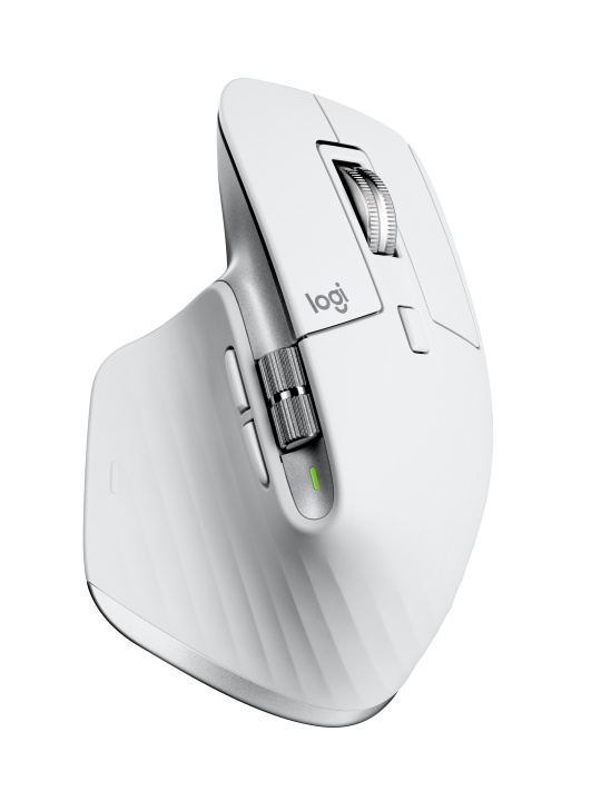 Logitech MX Master 3S For Mac Performance Wireless Mouse - PALE GREY in the group COMPUTERS & PERIPHERALS / Mice & Keyboards / Mice / Wireless at TP E-commerce Nordic AB (C92652)