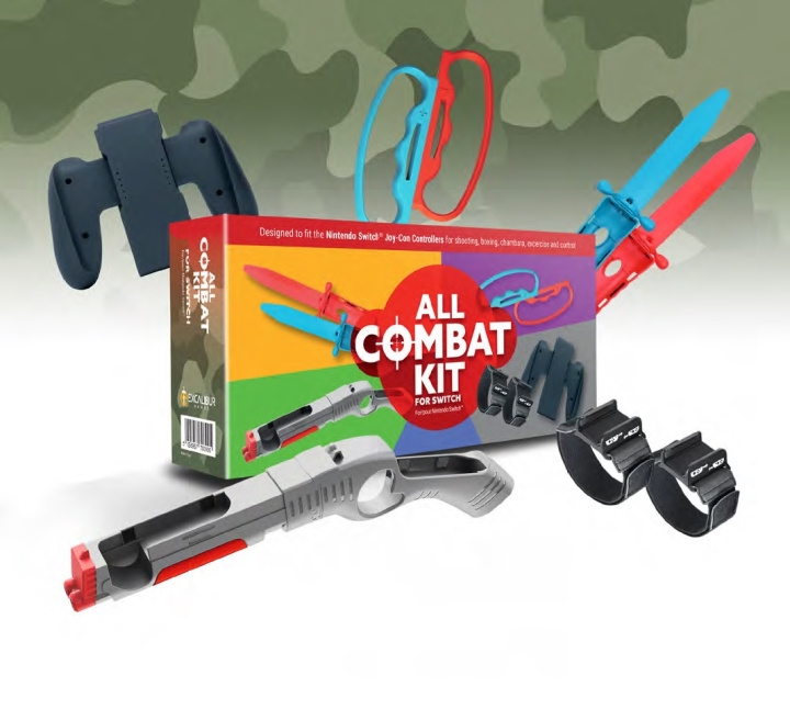 Maxx Tech All Combat Kit for Switch in the group HOME ELECTRONICS / Game consoles & Accessories / Nintendo Switch / Accessories at TP E-commerce Nordic AB (C92674)