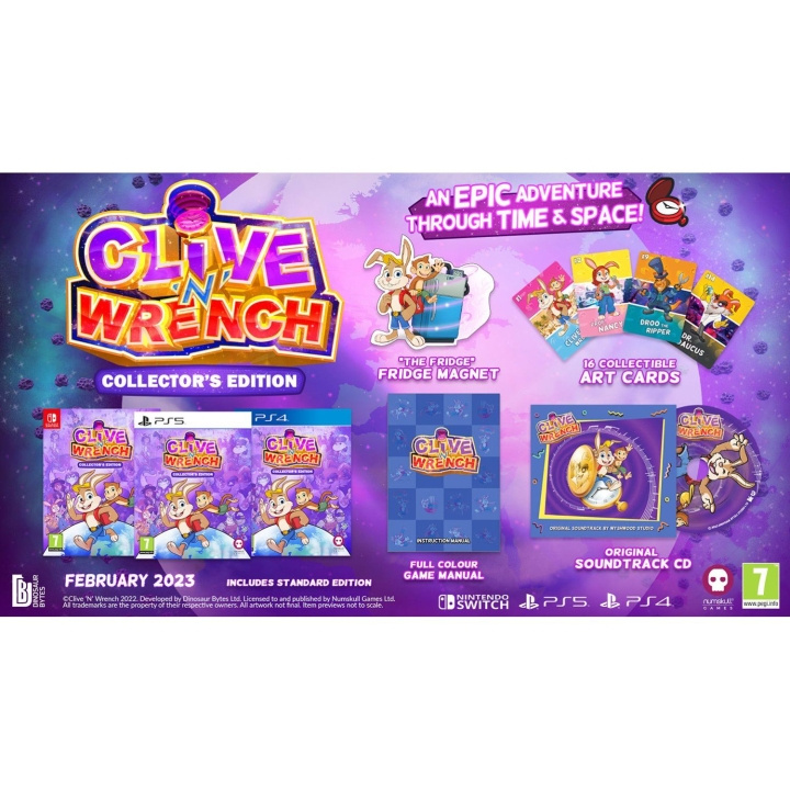 Clive \'N\' Wrench (Collector Edition) in the group HOME ELECTRONICS / Game consoles & Accessories / Sony PlayStation 5 / Games at TP E-commerce Nordic AB (C92685)