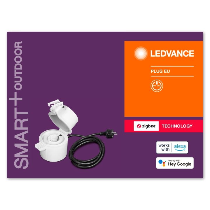 LEDVANCE SMART+ Outdoor Plug Zigbee in the group HOME, HOUSEHOLD & GARDEN / Electricity & Lighting / Outdoor lighting at TP E-commerce Nordic AB (C92689)