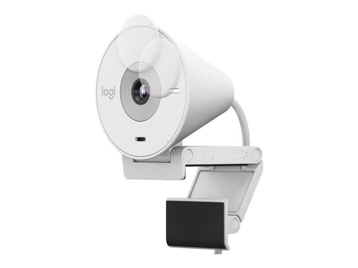 Logitech Brio 300 Full HD webcam, Off-white in the group COMPUTERS & PERIPHERALS / Computer accessories / Web cameras at TP E-commerce Nordic AB (C92696)