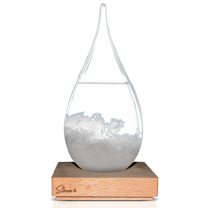 Kikkerland Storm Glass - Large Drop in the group Sport, leisure & Hobby / Fun stuff / Fun stuff at TP E-commerce Nordic AB (C92705)