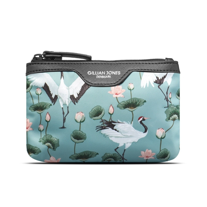 Gillian Jones Makeup purse in Crane Dance Print in the group HOME, HOUSEHOLD & GARDEN / Bathroom / Toilet bags at TP E-commerce Nordic AB (C92729)